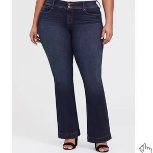 Torrid Jeans Size 20 Flare Vintage